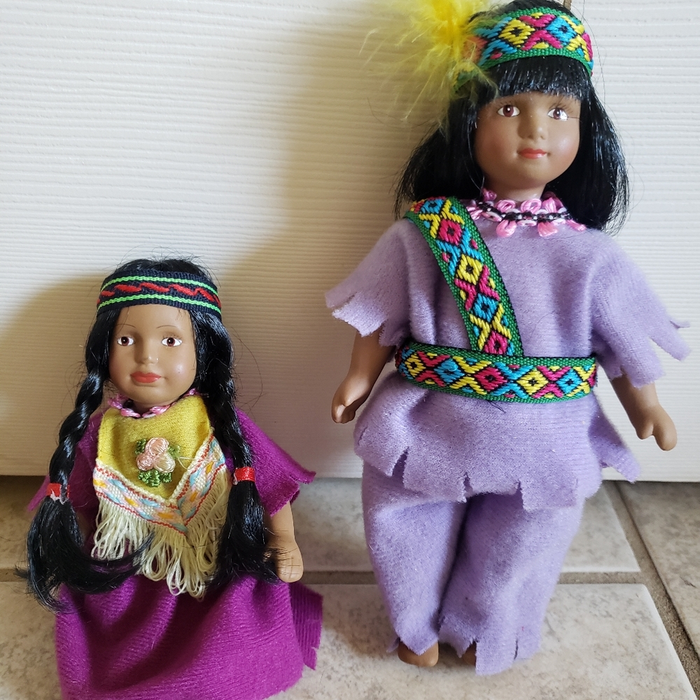 Native American Vintage Dolls